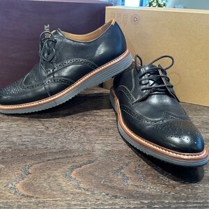 Cole Haan Black Leather Men's Dress Shoes